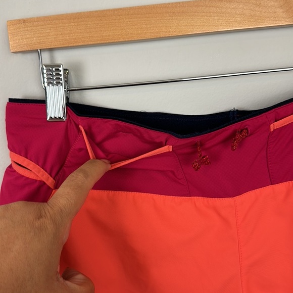 Patagonia Women's Athletic Shorts - Red and Orange - Picture 3 of 11